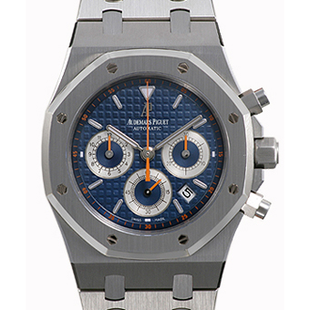 AUDEMARS PIGUET オーデマピゲ ロイヤルオーク コピー 26300ST.OO.1110ST.07 クロノ ブルー/シルバー